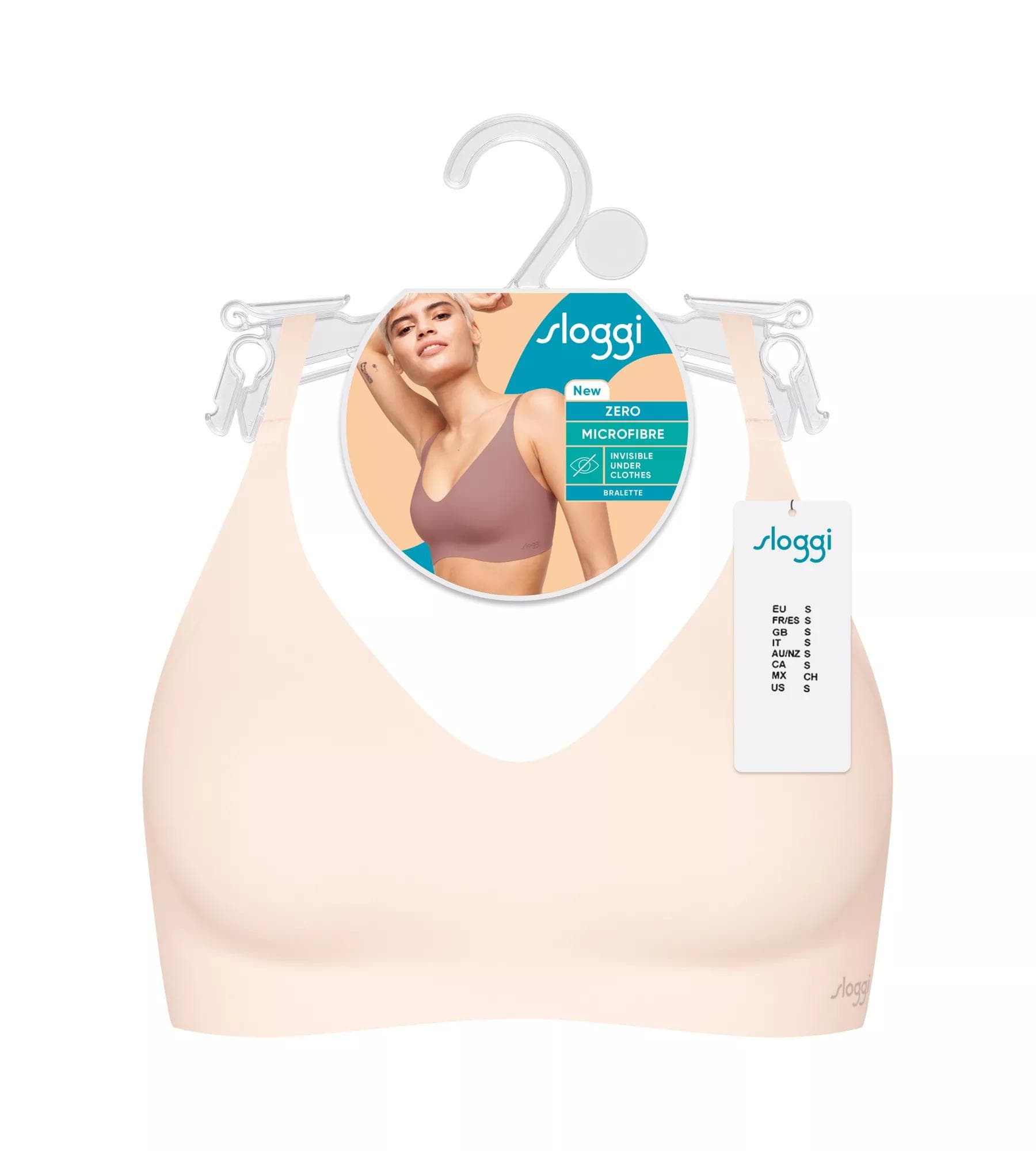 sloggi ZERO Microfibre 2.0 H bralette Brief Image 2
